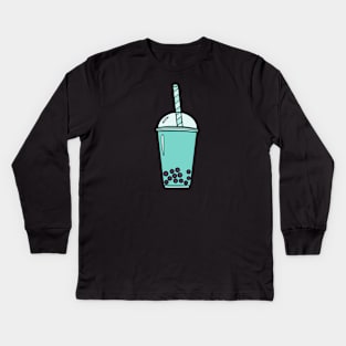 Bubble Tea Kids Long Sleeve T-Shirt